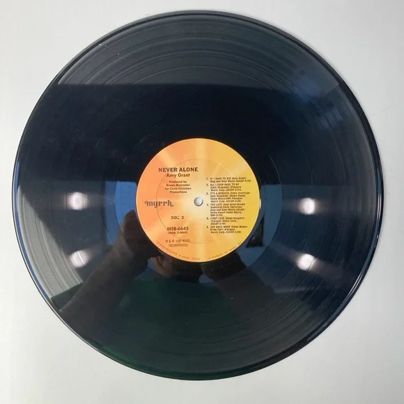 Amy Grant Never Alone Vinyl Record Album LP - Picture 4 of 4